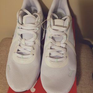 PUMA Pacer Next Cage Women's Sneakers White and Mint Green Size 10